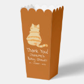 Ballotins Cute Fat Orange Cat Baby Shower (Recto)