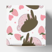 Ballotins Cute fraise Chocolat Déchets Coeurs café (Haut)