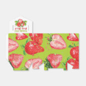 Ballotins Cute fraise thème Anniversaire Merci (Déplié)