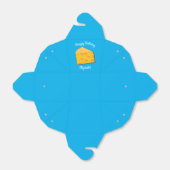 Ballotins Cute Fromage Wedge Enfants 1er anniversaire fête (Déplié)