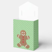 Ballotins Cute Gingerbread Homme et Pois verts (Ouvert)