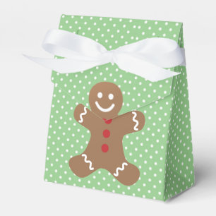 Ballotins Cute Gingerbread Homme et Pois verts