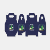 Ballotins Cute green glow worm cartoon illustration (Déplié)