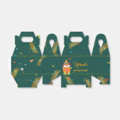 Ballotins Cute Hamster Green à thème Fête d'anniversaire des (Déplié)