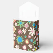 Ballotins Cute Hippy Flower Power Pattern Brown (Ouvert)