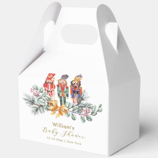 Ballotins Cute It's Cold Outside Nutcracker Baby Shower (Verso)