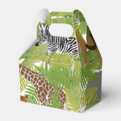 Ballotins Cute Jungle Animaux Safari Garçon | Fille (Arrière)