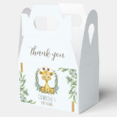 Ballotins Cute Jungle Safari Giraffe Baby shower Merci (Ouvert)