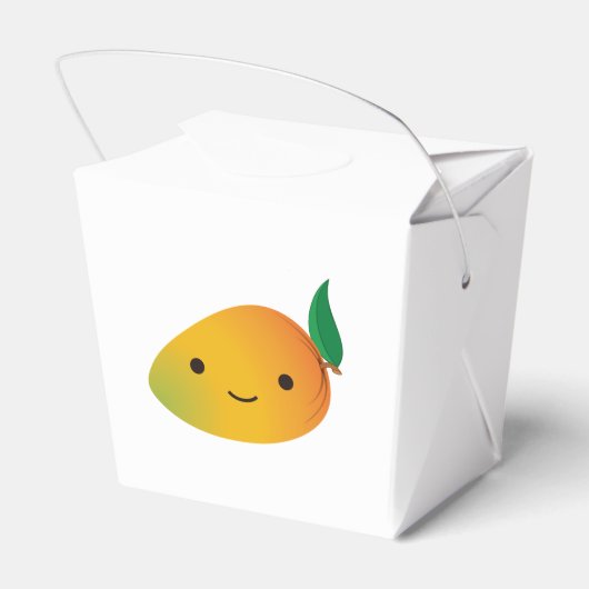 Ballotins Cute Kawaii Mango souriant (Arrière)