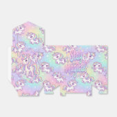 Ballotins Cute Kawaii Unicorn Pastel Rainbow Magical (Déplié)