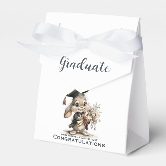 Ballotins  Cute Kindergarten Graduation Bunny Design (Verso)