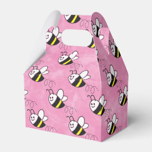 Ballotins Cute Little Bee Motif Baby shower aquarelle