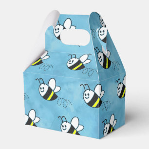 Ballotins Cute Little Bee Motif Baby shower aquarelle