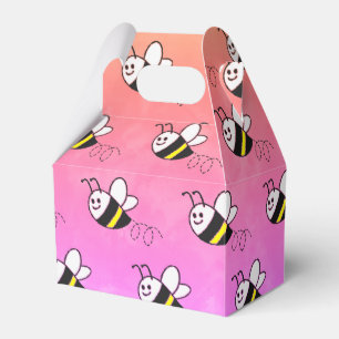 Ballotins Cute Little Bee Motif Baby shower aquarelle