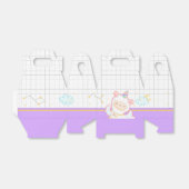 Ballotins Cute Llama Unicorn Rainbow Party Favoriser Box (Déplié)