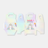 Ballotins Cute Magical Rainbow Unicorn Bonne fête d'annivers (Déplié)