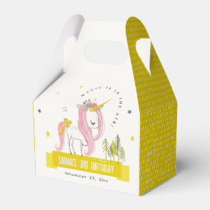 Ballotins Cute Magique Unicorn rose Jaune Anniversaire de en