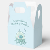 Ballotins Cute méduse Baby shower Kawaii Blue Boy (Ouvert)