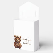 Ballotins Cute Minimal Photo Ours-y bébé Rustique (Ouvert)