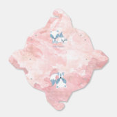 Ballotins Cute Momma Fox et Baby Fox Baby shower (Déplié)