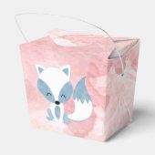 Ballotins Cute Momma Fox et Baby Fox Baby shower (Arrière)