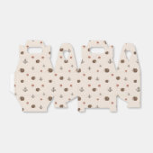 Ballotins Cute Motif forestier de Hérisson et Champignons (Déplié)