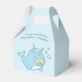 Ballotins Cute Narwhal Baby shower Kawaii (Arrière)