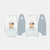 Ballotins Cute Nautical Pirate Ship Lion Cub Anniversaire de (Déplié)