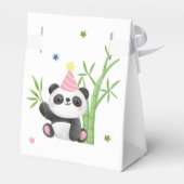 Ballotins Cute Panda Bear Bamboo Birthday  (Arrière)