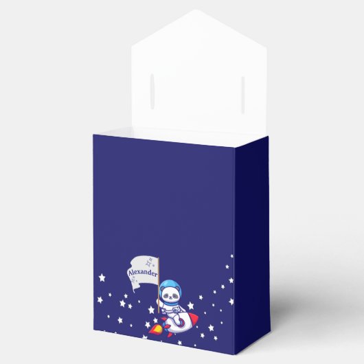 Ballotins Cute Panda Ours Astronaut Sur Rockship Kids (Ouvert)