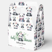 Ballotins Cute Panda Ours Baby shower Verdure (Ouvert)