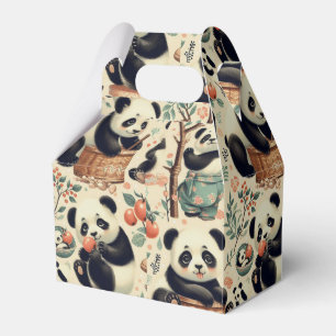 Ballotins Cute Panda Vintage Peinture sans joint