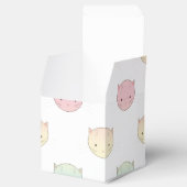 Ballotins Cute Pastel Kitty Façades rose bleu vert jaune (Ouvert)
