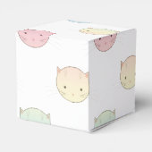 Ballotins Cute Pastel Kitty Façades rose bleu vert jaune (Arrière)
