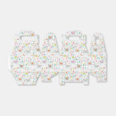 Ballotins Cute Pastel Llama Motif (Déplié)