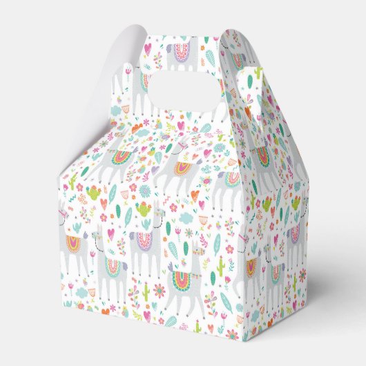 Ballotins Cute Pastel Llama Motif (Verso)