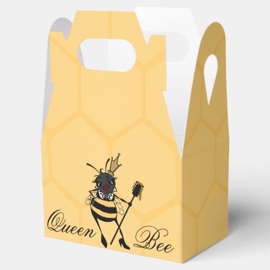 BALLOTINS CUTE QUEEN BEE AVEC HONEYCOMB GABLE BALLOTIN (Ouvert)