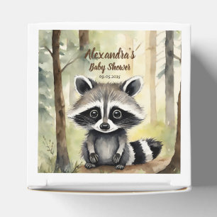 Ballotins Cute Raccoon Baby Baby shower neutre