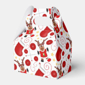 Ballotins Cute Red Holiday Christmas Reindeer (Arrière)