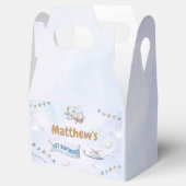 Ballotins Cute Retro Blue Avion 1er anniversaire (Ouvert)