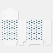 Ballotins Cute Ribbon Bows & Dots Party Gift Packaging (Déplié)