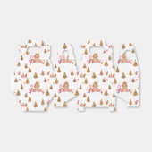 Ballotins Cute rose blanc Sucres de canne Ballotin (Déplié)