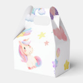 Ballotins Cute rose douce licorne arc-en-ciel Motif (Verso)