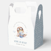 Ballotins Cute Rust Navy Plane Teddy Sky Star Anniversaire d (Ouvert)