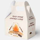 Ballotins Cute S'more Campfire 1er Anniversaire Grand Gable (Verso)