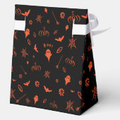 Ballotins Cute Spooky Ghost Black Orange Halloween (Verso)