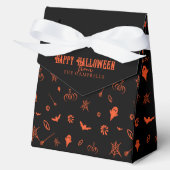 Ballotins Cute Spooky Ghost Black Orange Halloween (Recto)