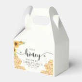 Ballotins Cute Sunflower Bee Baby Shower (Verso)