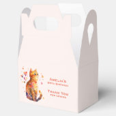 Ballotins Cute Tabby Chat avec Coeur Merci de fête (Ouvert)