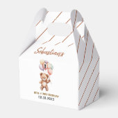 Ballotins Cute Teddy Bear 1er Anniversaire | Douce Ourse  (Verso)